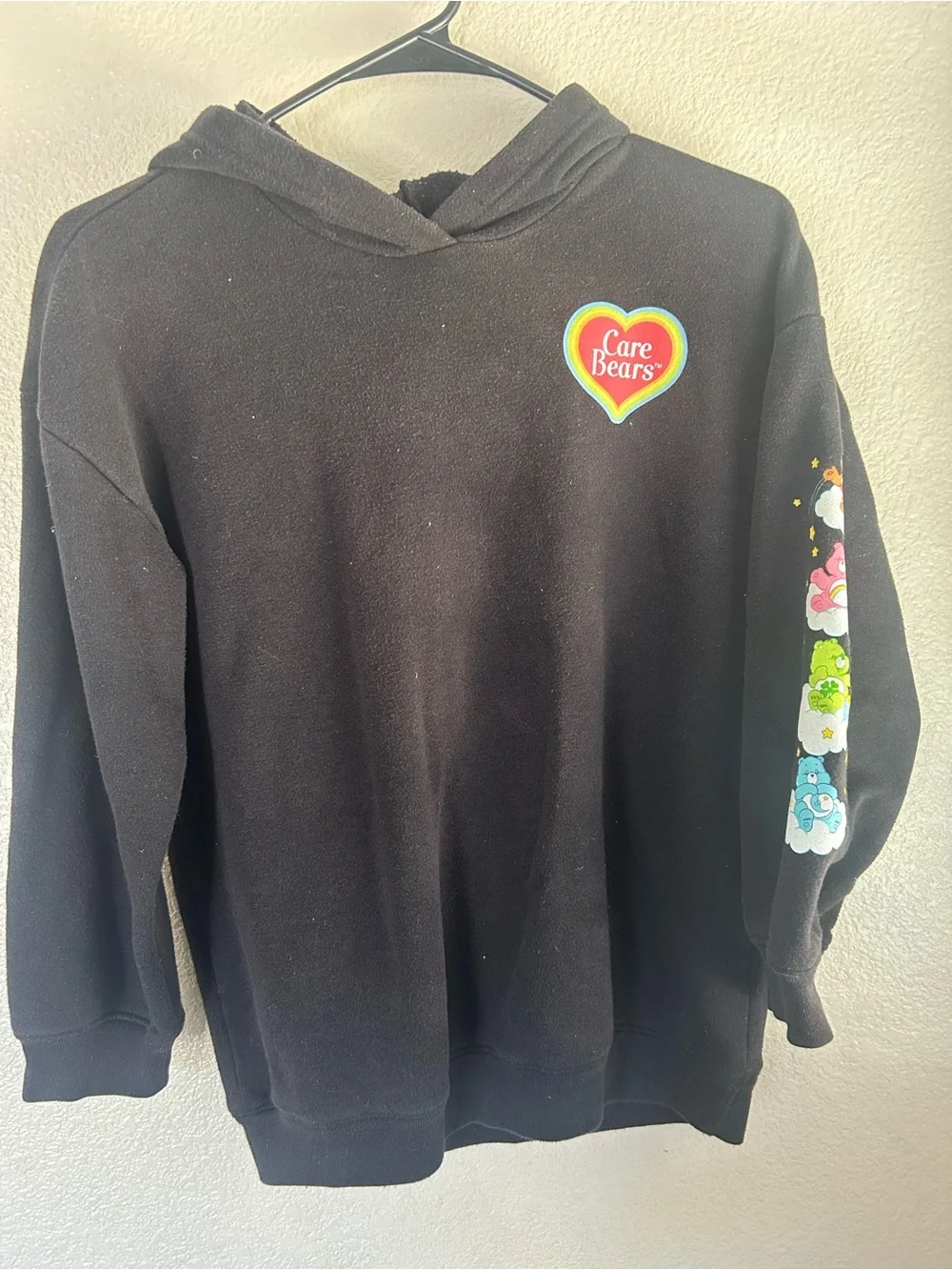 Old Navy Black Hooded Pullover Sweatshirt